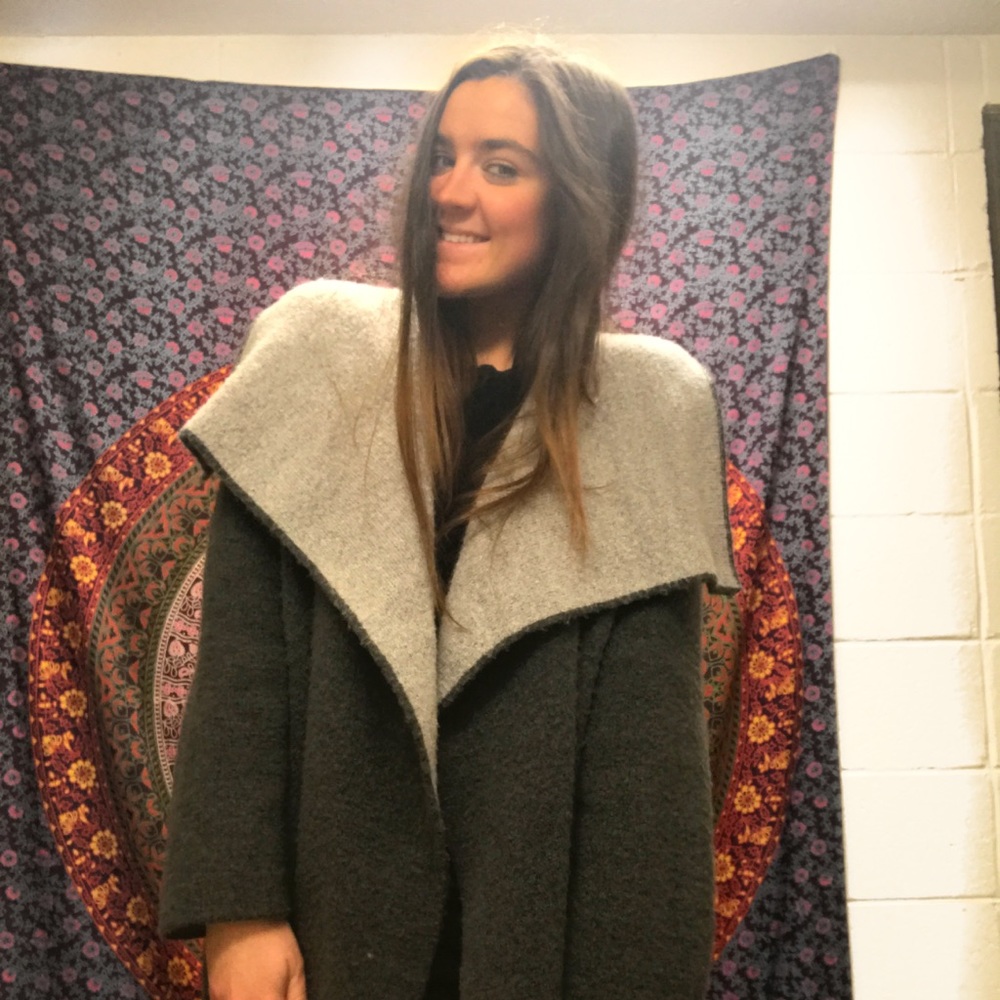Cute wrap cardigan from Zara! Insanely soft!